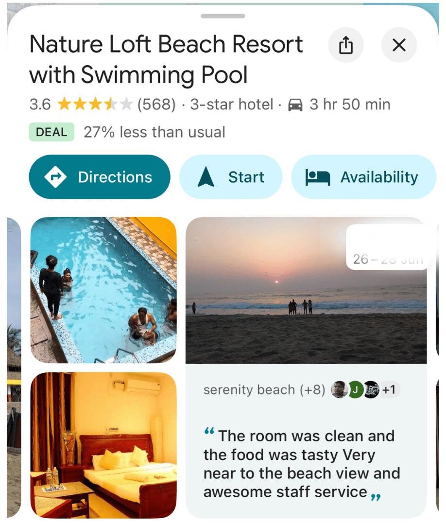 Resorts With Swimming Pool